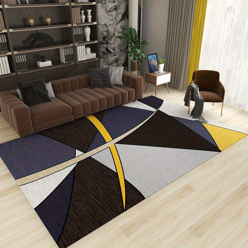 Modern Stylish Area Rug Soft Comfortable Minimalist Nordic Non Slip Carpet