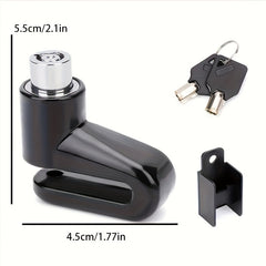 Bike & Motorcycle Disc Brake Lock Anti-theft Security