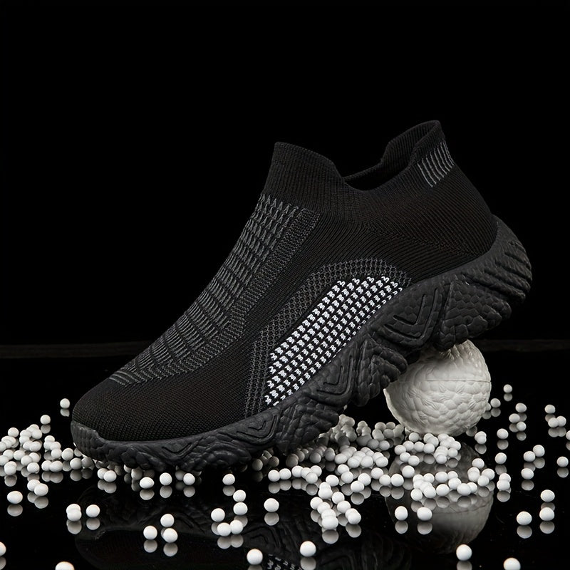 Men's Lightweight Mesh Slip-On Athletic Sneakers