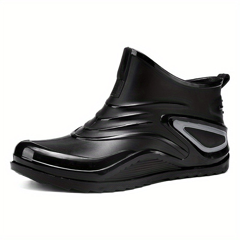 Men's Non-slip Rain Boots Waterproof Shoes for Outdoor Work