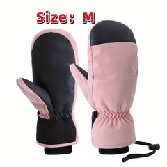 Snowboard Gloves Waterproof Touch Screen Inner Five Finger Warm Keeping Gloves