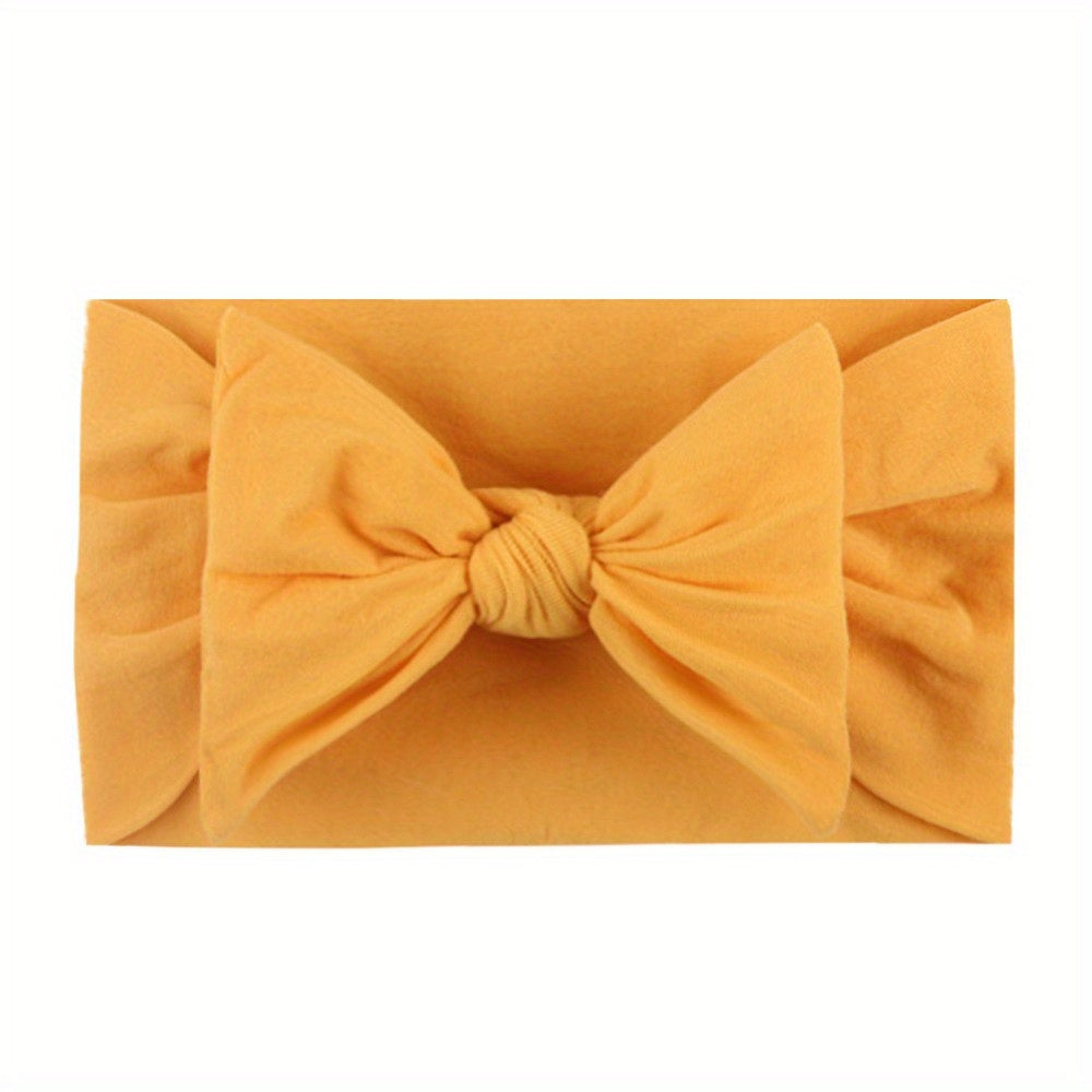 Cartoon Bow Nylon Headband Hair Accessories for Baby Girls