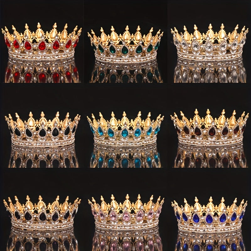 Bridal Tiara Crown Rhinestone Prom Wedding Hair Jewelry