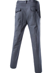 Men's Business Cotton Straight Pants