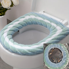 Thick Toilet Seat Cushion Plush Cover for Patient