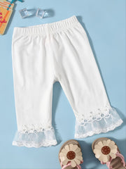 Girls Lace Leggings for Winter