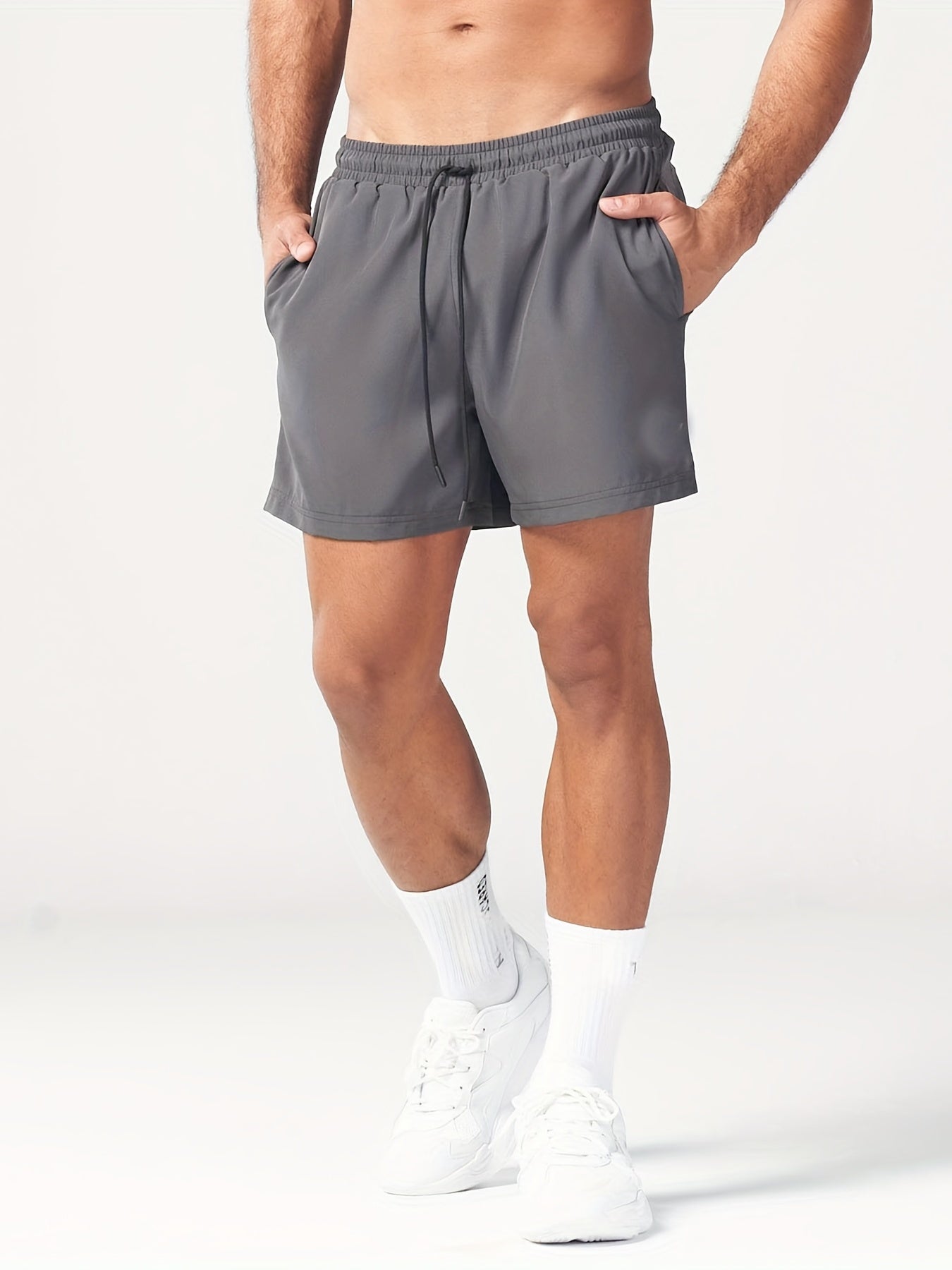Men's Quick Dry Casual Shorts Stretch Drawstring for Outdoor