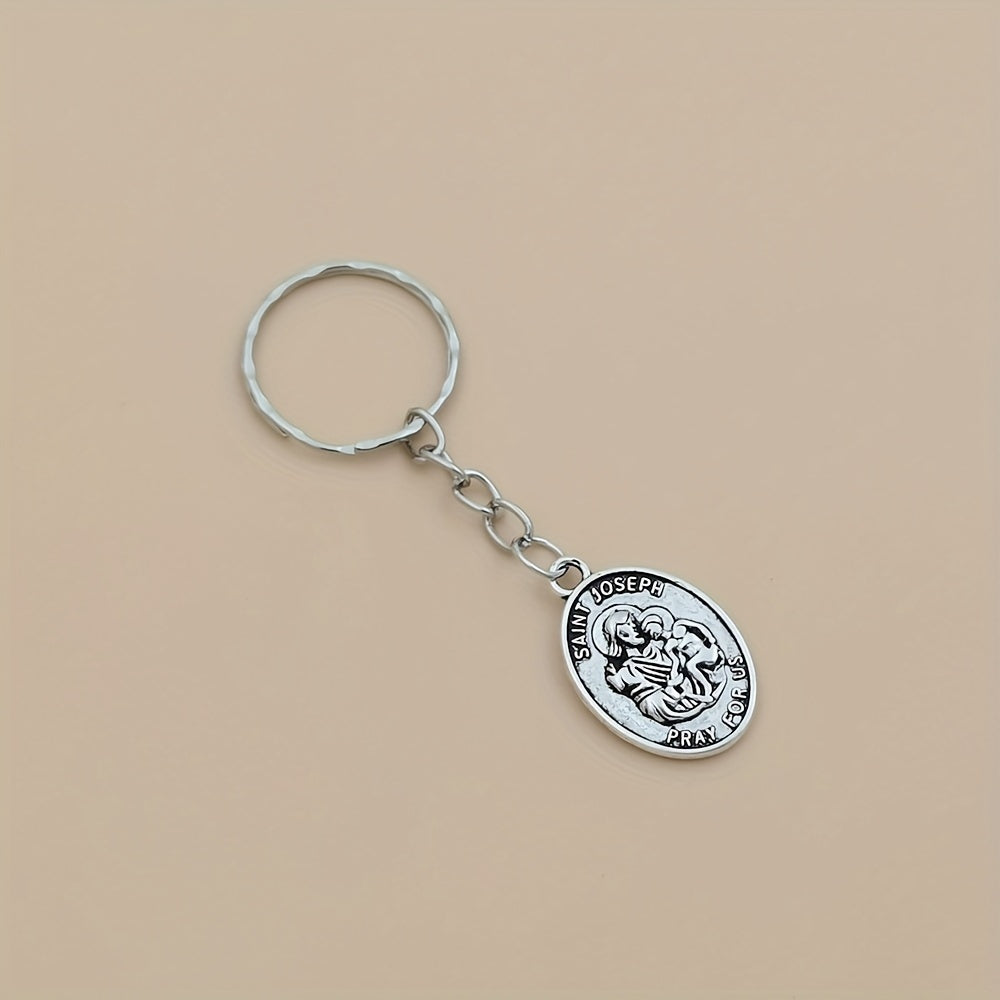 SAINT JOSEPH PRAY FOR US Key Chain For Men Y 439