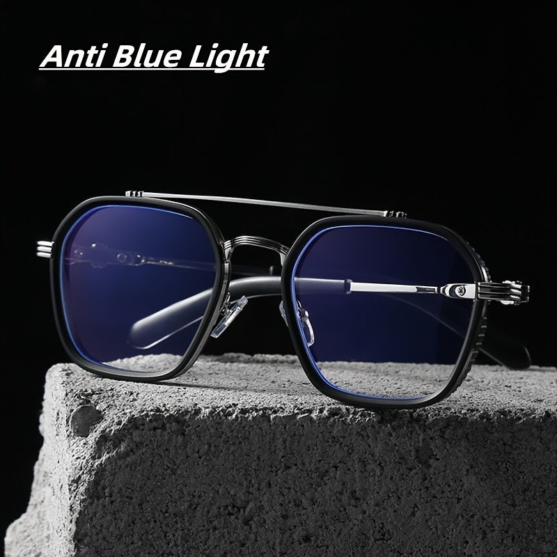Stainless Steel Frame Glasses For Men