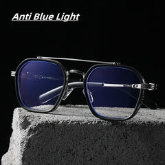 Stainless Steel Frame Glasses For Men