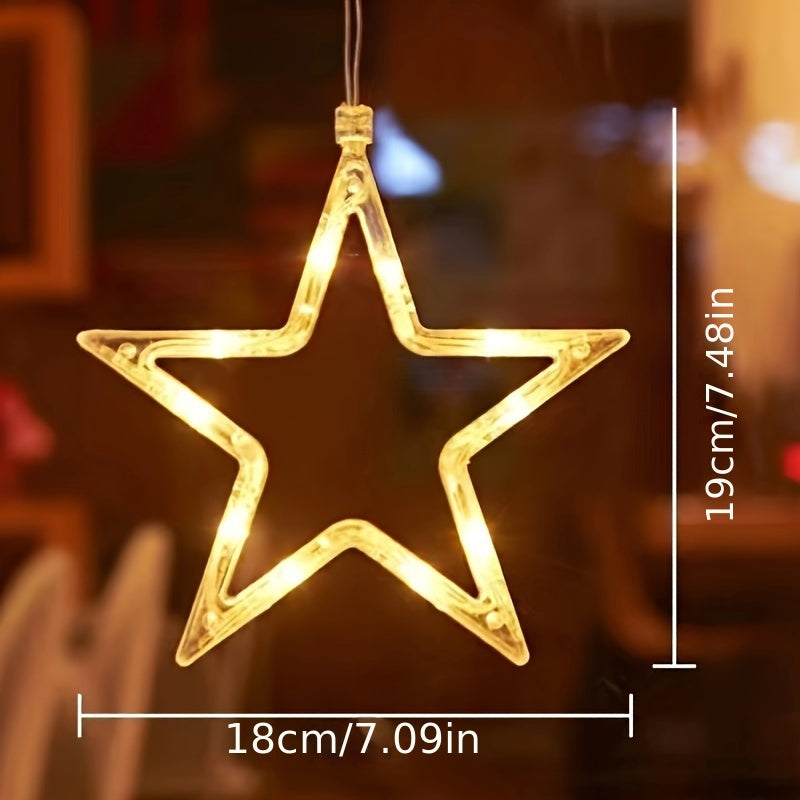 LED Christmas Tree Lights Indoor Window Decoration