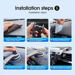 Universal Car Phone Mount Holder for Dashboard & Windshield