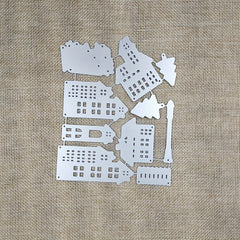 City Building Tree Street Light Metal Cutting Die