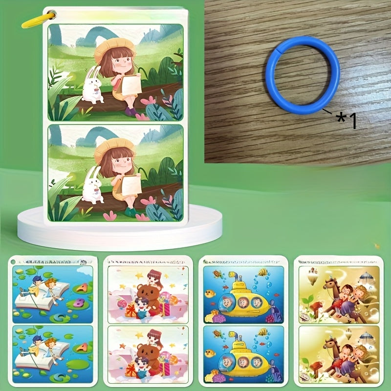 Interactive Spot the Difference Painting Game - Educational Attention Training