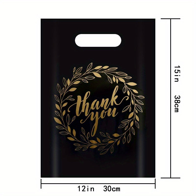 100pcs Halloween Gift Bags - Thicken Retail Shopping Bags for Small Businesses