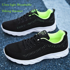 Men's Knitted Lightweight Casual Shoes for Traveling Hiking