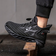 Men's Steel Toe Work Safety Shoes Puncture Proof Lightweight
