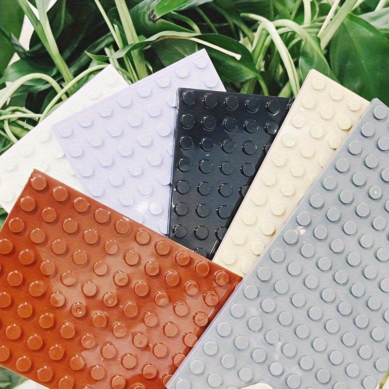 6pcs Classic Base Plates for Building Blocks Set Creative DIY Construction Toy