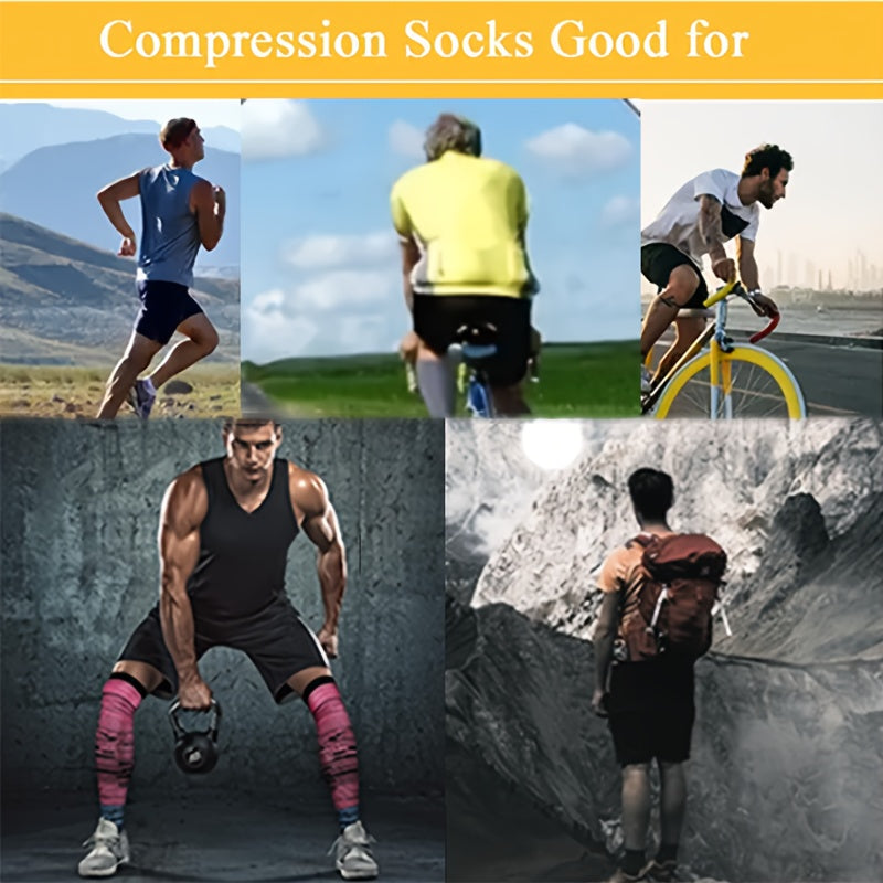 Copper Compression Socks 10-20 mmHg Knee High for Women & Men