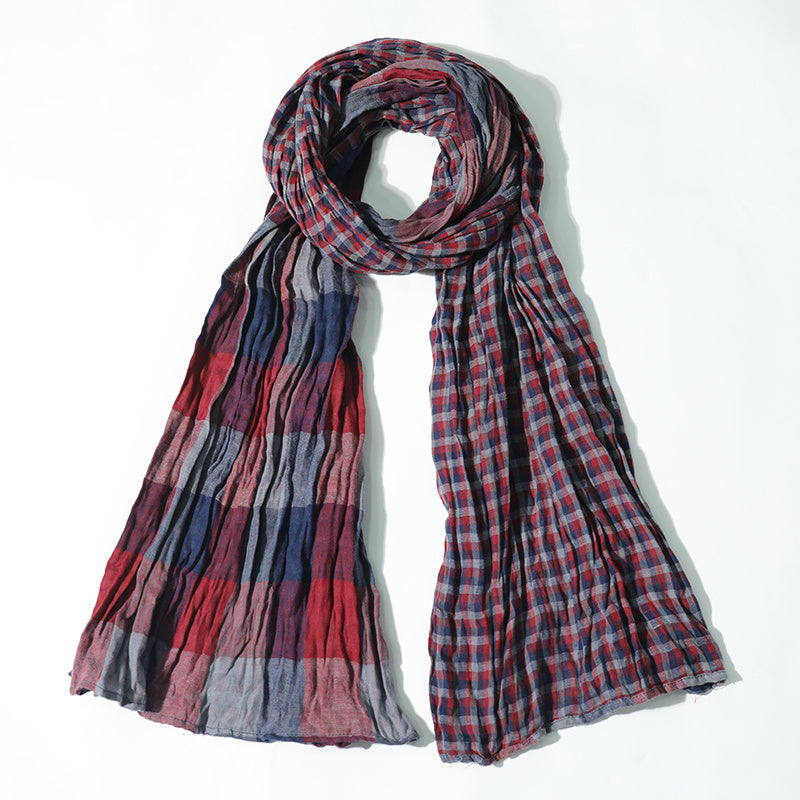 Plaid Scarf to Keep Warm Soft Lightweight