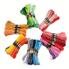 50 Colors Cross Stitch Thread Embroidery Knitting Rope Matching Thread