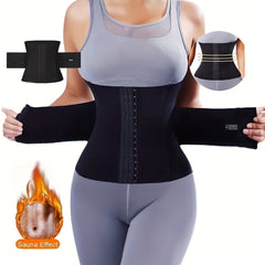 Waist Trainer Trimmer Belt Tummy Control Compression Wrap Cincher