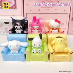 Family Sitting Doll Series Blind Box Desktop Ornament DIY Boys Girls Gift