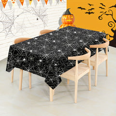 Halloween Party Tablecloth Spider Web Pumpkin Small Ghost