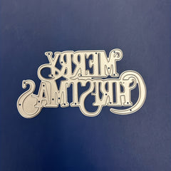 1pc Merry Christmas Cutting Die DIY Metal Embossing Scrapbooking