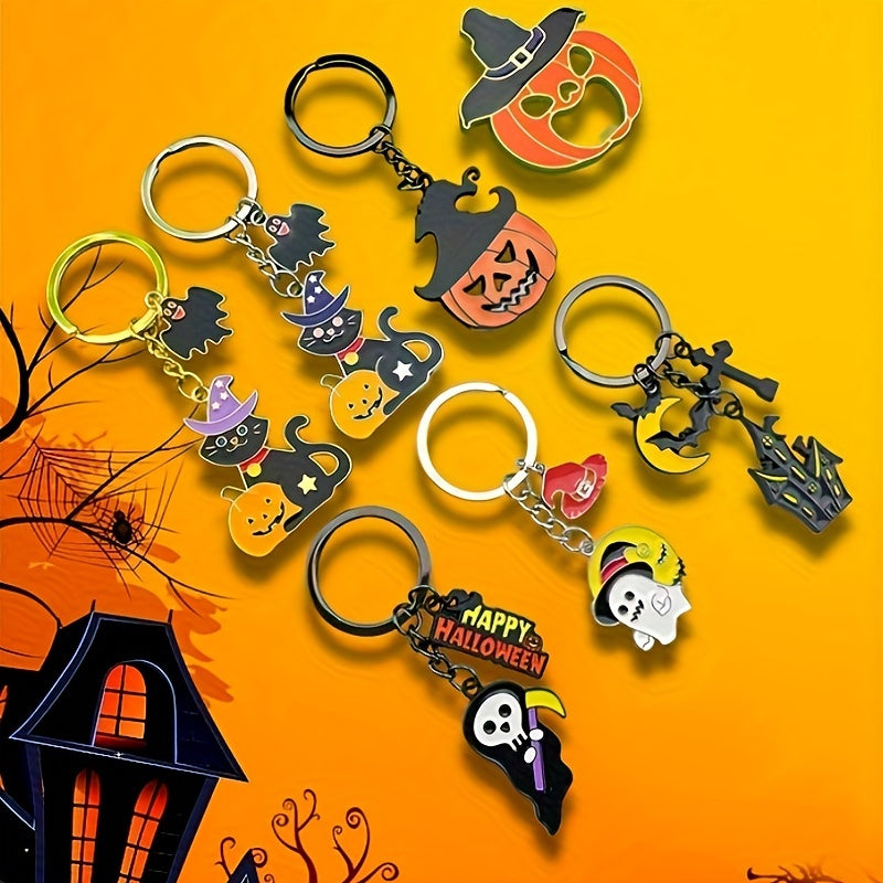 Halloween Series Small Pendants Horror Decorative Keychain Cartoon Small Pendant