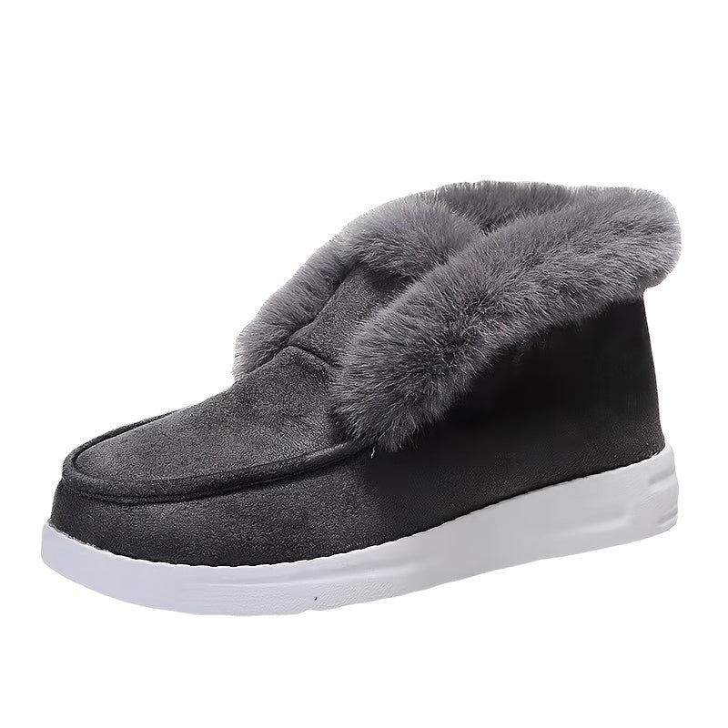 Women's Fleece Winter Snow Shoes Warm Comfortable Outdoor Shoes