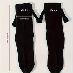 Creative Sports Socks - Winter Warm Mid Calf Socks - 3D Magnetic Hand Design