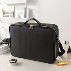 Travel Makeup Train Case Professional Cosmetic Bag Organizer Portable