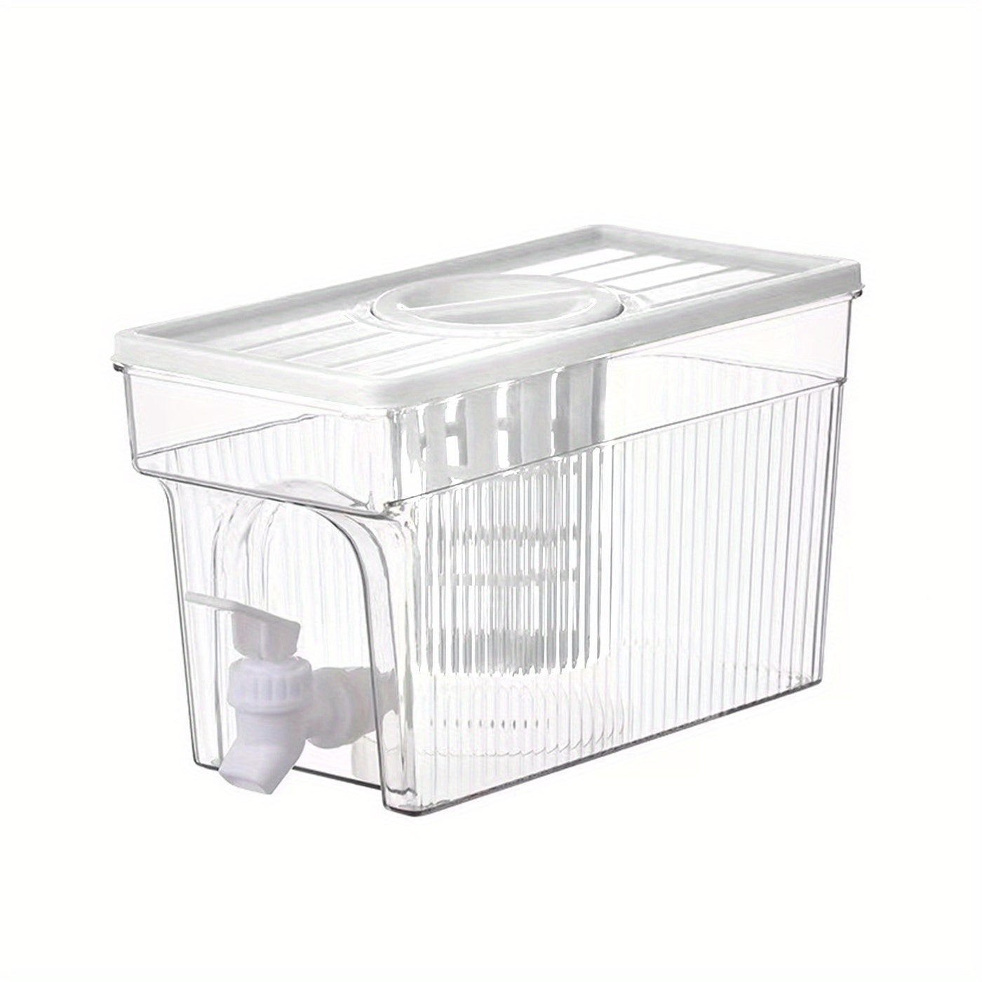 Large Capacity Beverage Dispenser with Infuser for Cold Drinks, Tea, Juice