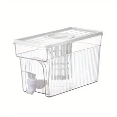 Large Capacity Beverage Dispenser with Infuser for Cold Drinks, Tea, Juice