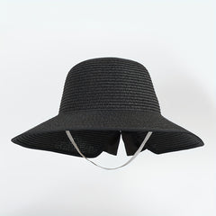 Seaside Beach Hat Foldable Straw Sun Hat