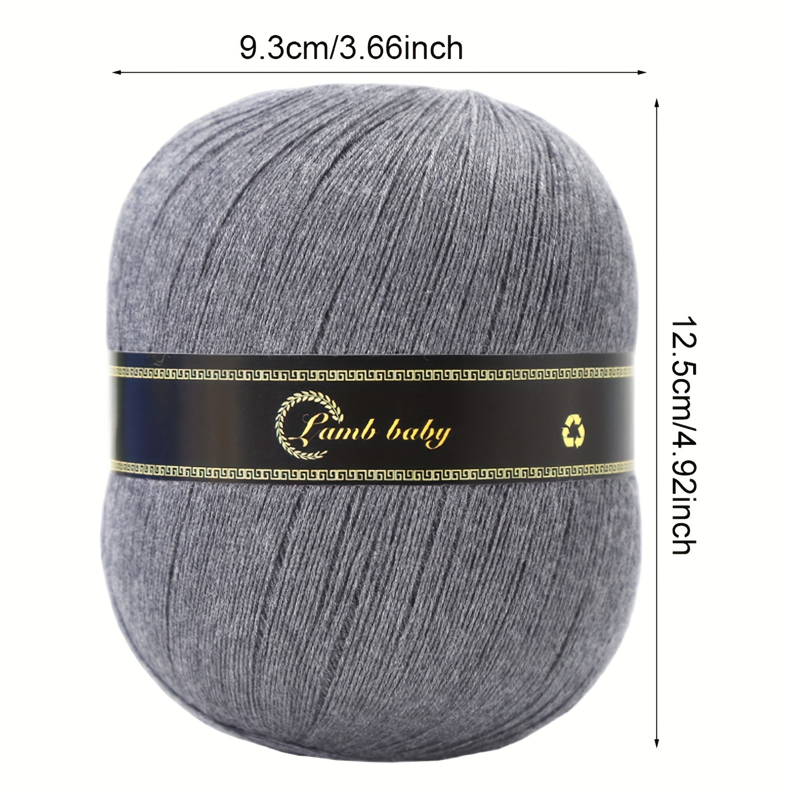 Solid Silk Yarn & Green Needles Set for Crocheting Knitting - 150g
