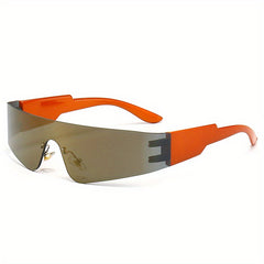 Y2K Cyberpunk Sunglasses UV400 for Outdoor Activities