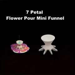 Mini Split Cup for Paint Pouring - 7 Leg Funnel for Acrylic Pouring DIY