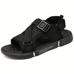 Men's Mesh Slip On Slide Sandals Outdoor Walking Shoes