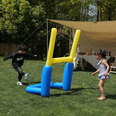 Inflatable Football Door Outdoor Family Interactive Game