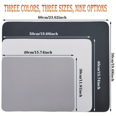Coffee Machine Seat Mat Hide Stains Bowl Dish Drying Placemat