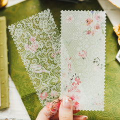 20pcs Girl Dream Lace Series Collage Paper Pack