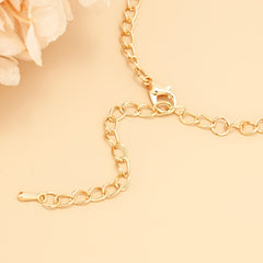 Butterfly Pendant Chain Bracelet Adjustable Minimalist Jewelry for Women