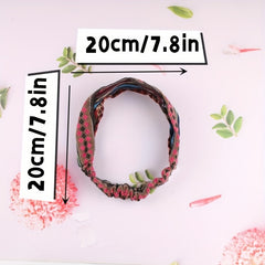 Cotton And Linen Wide Brim Hairband Girls Headband Casual Headwear
