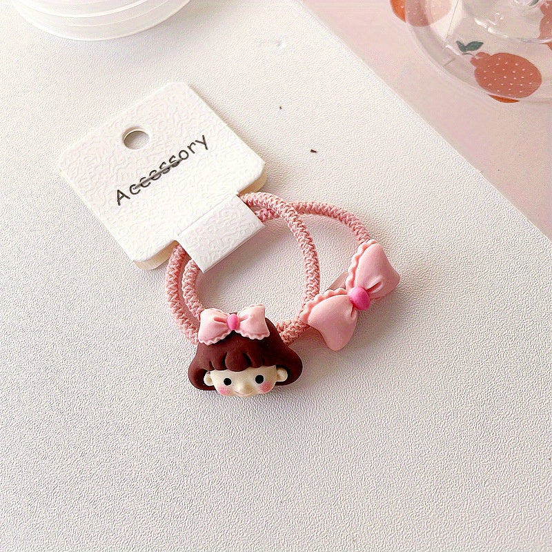 Girls Elastic Hair Tie Hair Bands Ponytail Holders for Girls