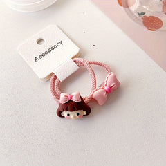 Girls Elastic Hair Tie Hair Bands Ponytail Holders for Girls