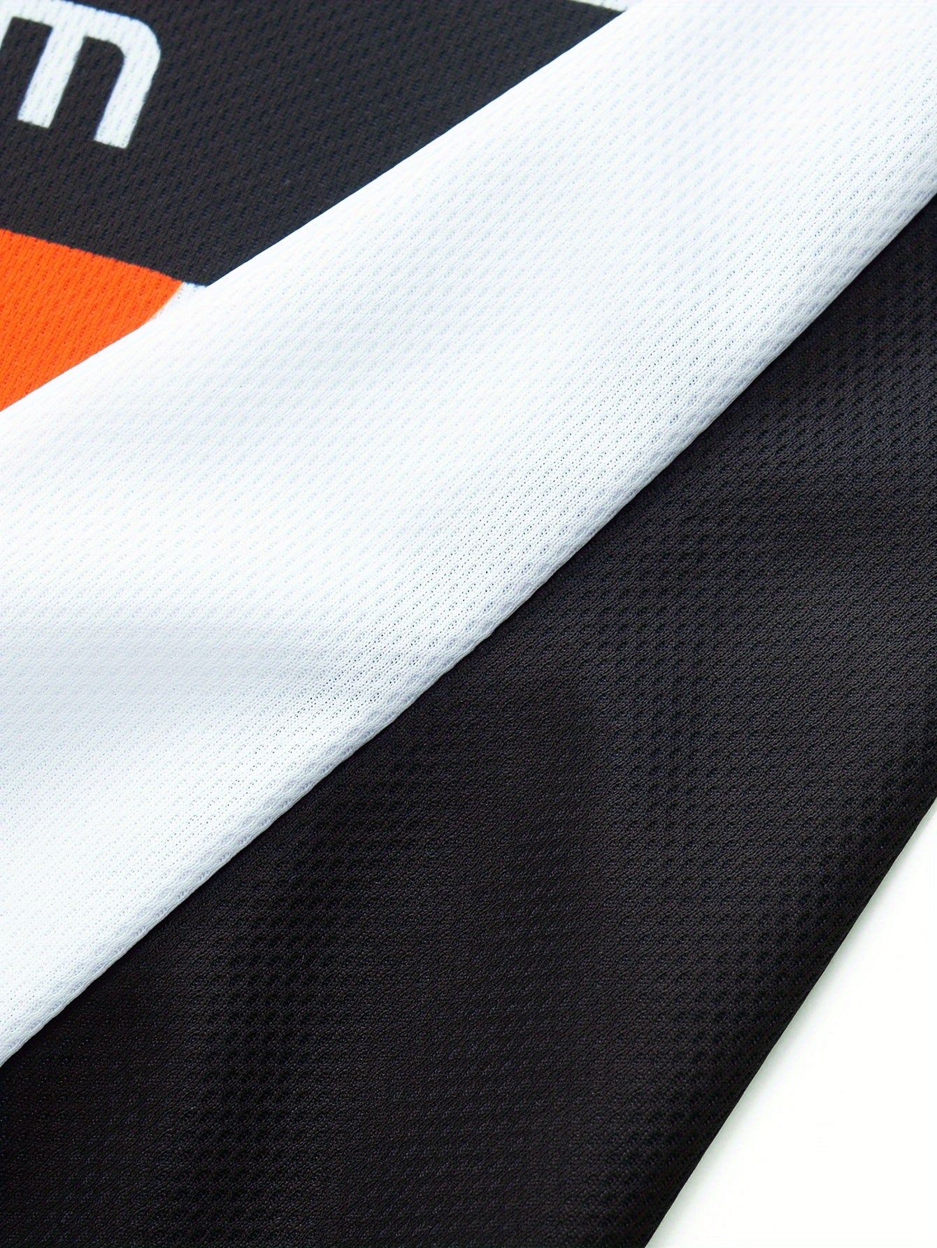 Men's Rider Pattern Cycling Jersey Moisture Wicking Long Sleeve Shirt