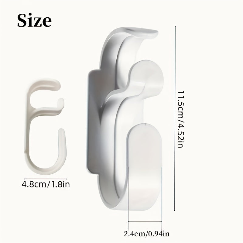 2pcs No Punch Hook Ventilator Hose Holder Hook Household CPAP Hose Hanger