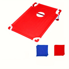 Portable Cornhole Game Set Outdoor Foldable Lawn Beach Games